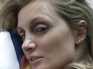 Blonde MILF gets wild with big ass and big tits in XMilf video