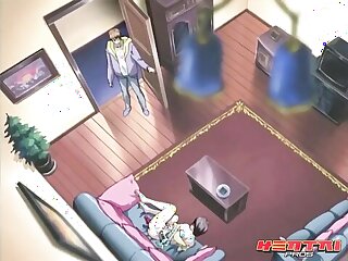 Taboo anime video features a young man engaging in sexual activities with his stepmother