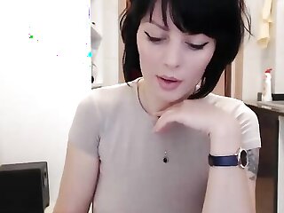 Ariadna89's sensual ride in her latest broadcast from 10/10/2017