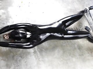 Experience the thrill of rubber-bound girl in high-def BDSM videos on BDSMX.Tube