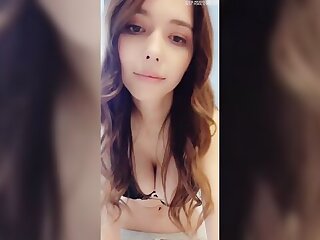 Mila Azul's seductive and erotic OnlyFans striptease video